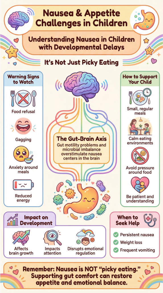 Nausea and Appetite Challenges in Children with Developmental Delays