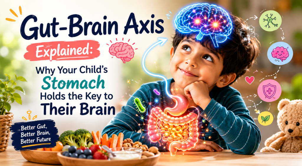 Gut-Brain Axis Explained: Why Your Child’s Stomach Holds the Key to Their Brain